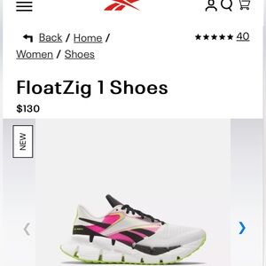 New Release Reebok FloatZig 1 Sneakers